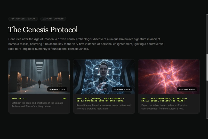 Agentic Story Studio – screenshot 1