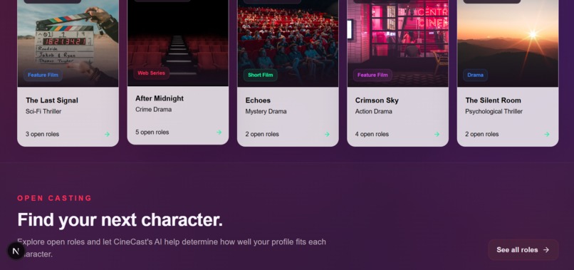 CineCast – screenshot 2