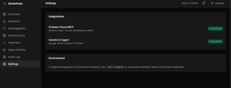 StudioPulse – screenshot 2