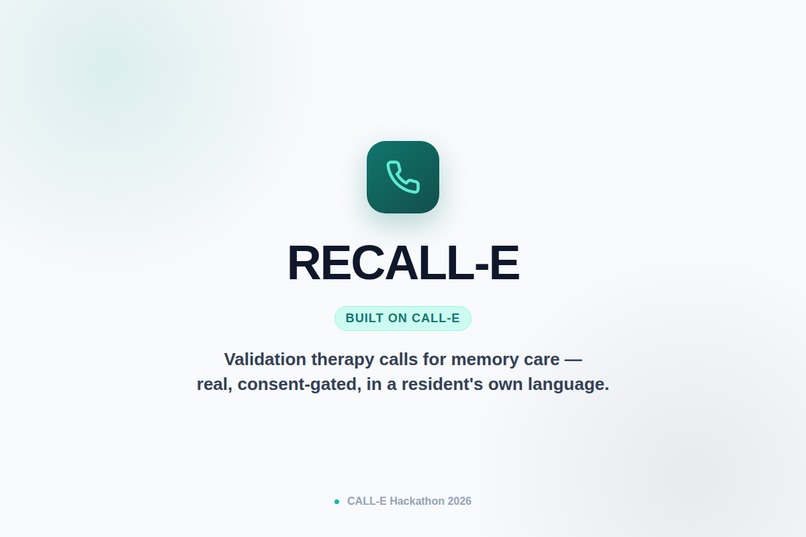 RECALL-E – screenshot 1
