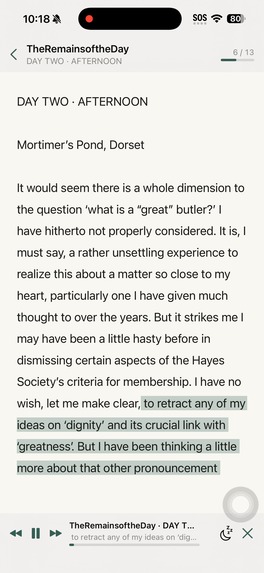 iRead: Read Aloud EPUB Reader – screenshot 3