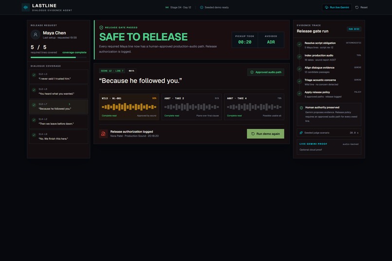 LastLine - Hold for Sound – screenshot 2