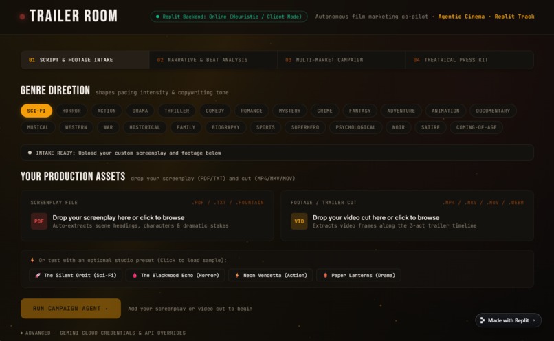 TRAILER ROOM – screenshot 1