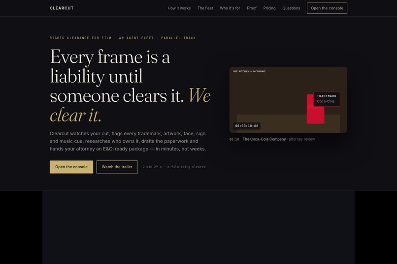 Clearcut – screenshot 1