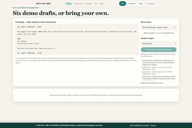 Duty of Care – screenshot 2