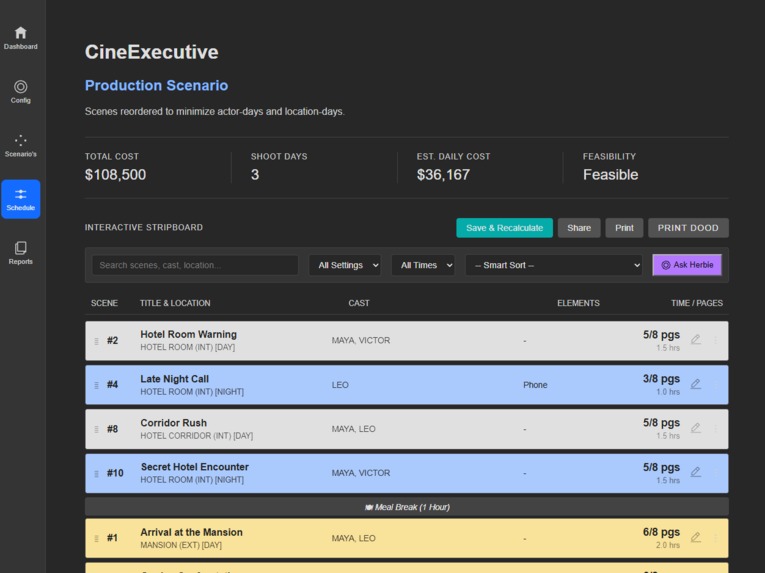 CineExecutive – screenshot 5