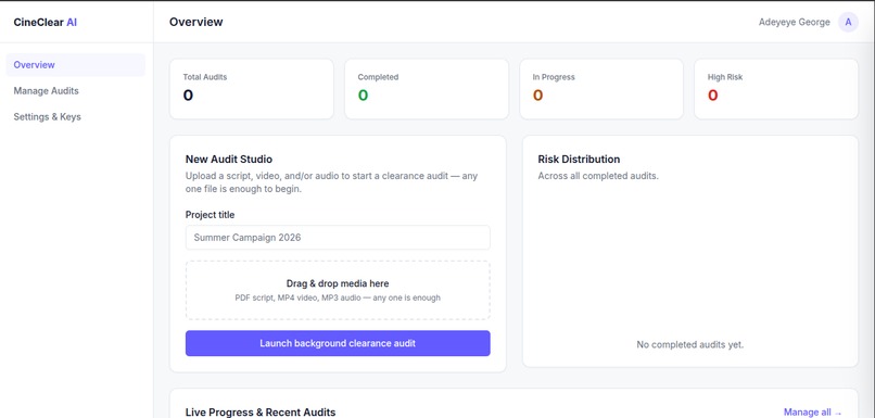 CineClear AI – screenshot 1