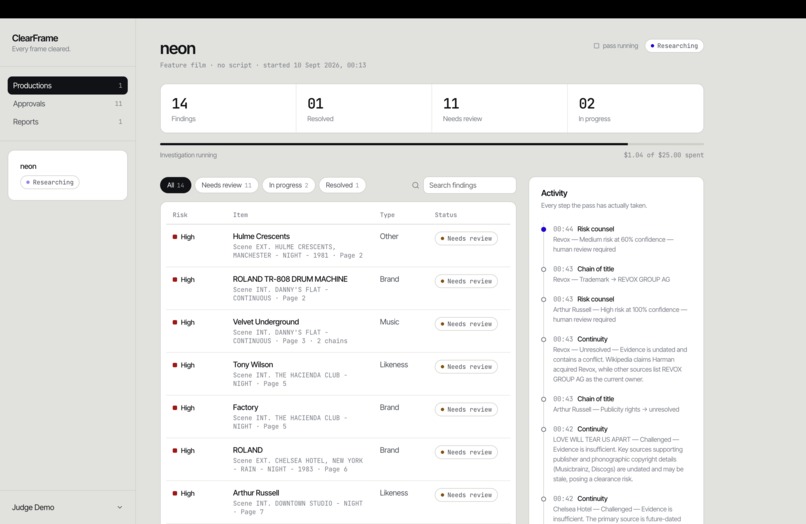 ClearFrame – screenshot 2