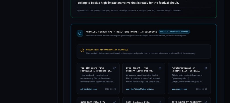 Backlot — Film Production Planning – screenshot 1