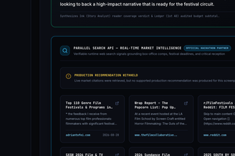Backlot — Film Production Planning