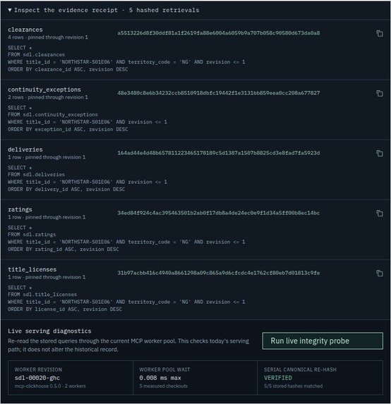 Studio Decision Ledger. – screenshot 4