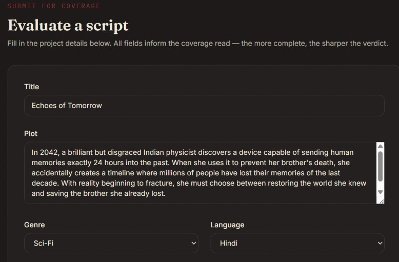 Coverage – screenshot 2