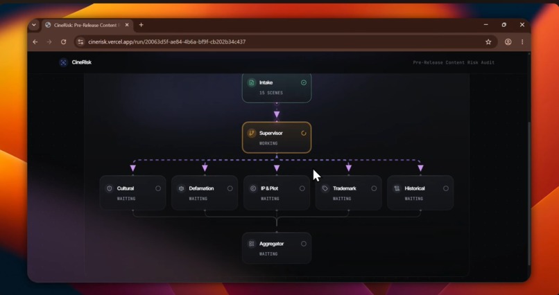 CineRisk , Pre-Release Content Risk Audit – screenshot 3
