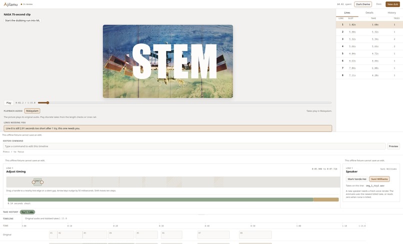Ajilamu: Agentic Precision Dubbing & Ledger – screenshot 3