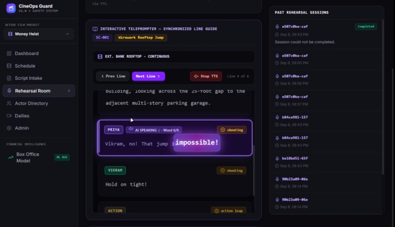 CineOps Guard – screenshot 2