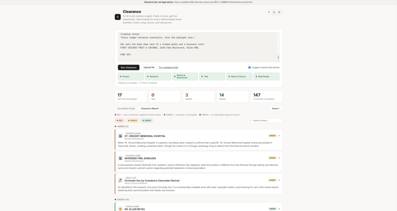 Clearance – screenshot 4