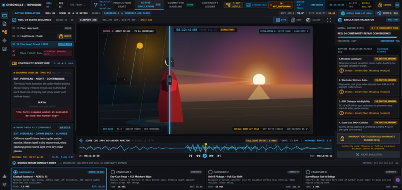 Chronicle // Revision Workspace – screenshot 4