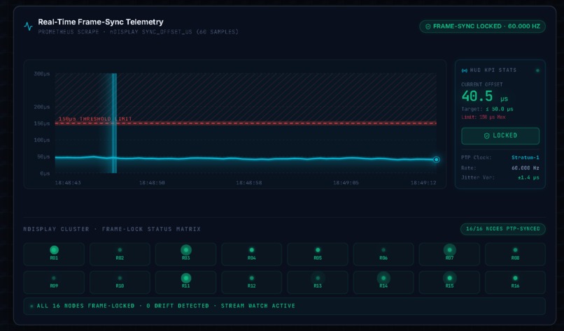 Genlock Sentinel: Autonomous ICVFX SRE Agent – screenshot 6