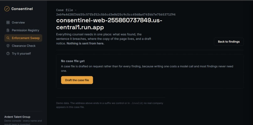 Consentinel – screenshot 2
