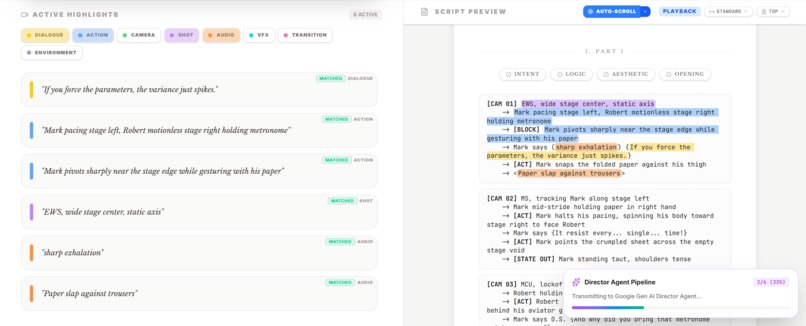 Project X : Agentic Script-to-Screen QA – screenshot 2