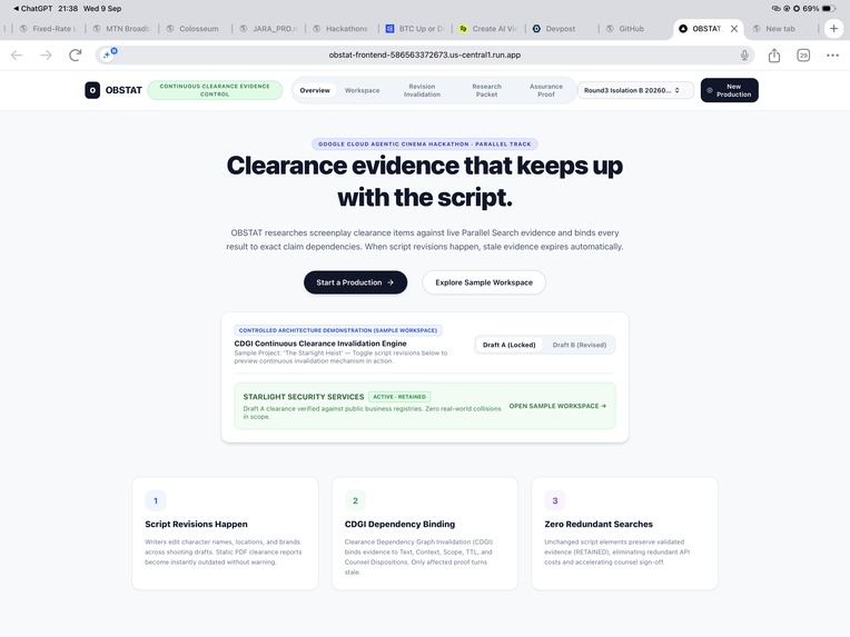 OBSTAT – screenshot 2