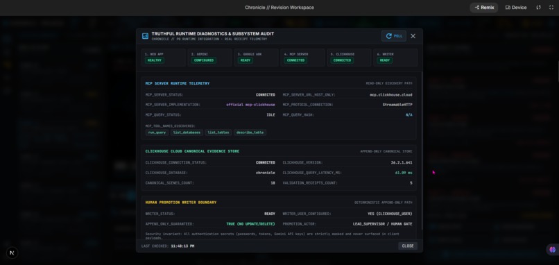 Chronicle // Revision Workspace – screenshot 7
