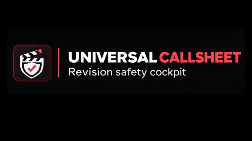 Universal CallSheet (UCS) – screenshot 1