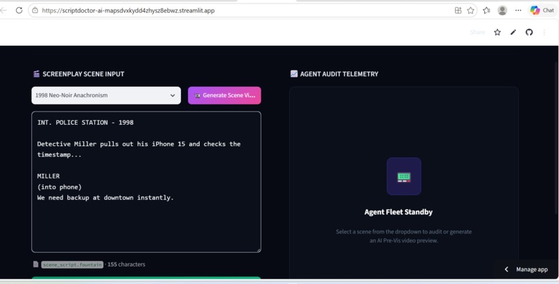 ScriptDoctor AI: Real-Time Screenplay Fact Check – screenshot 4