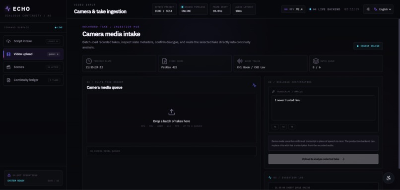 ECHO – screenshot 1