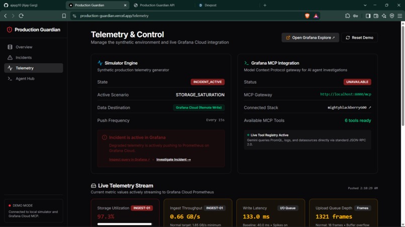 Production Guardian – screenshot 3