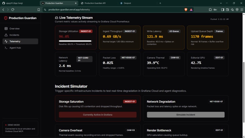 Production Guardian – screenshot 4