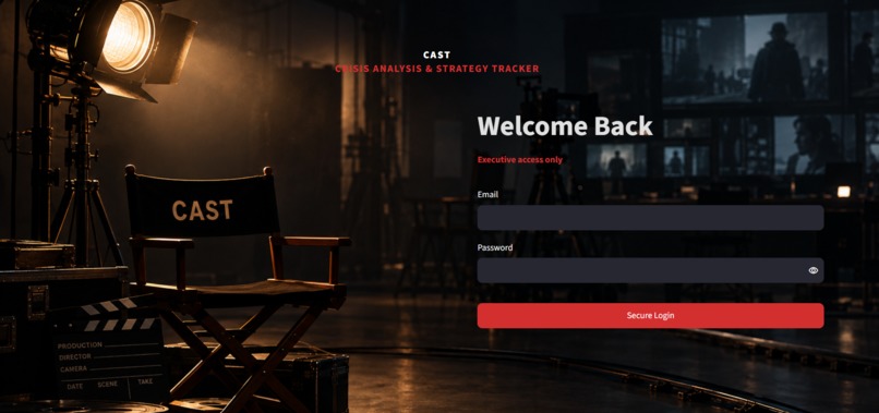 C.A.S.T - Crisis Analysis & Strategy Tracker – screenshot 1
