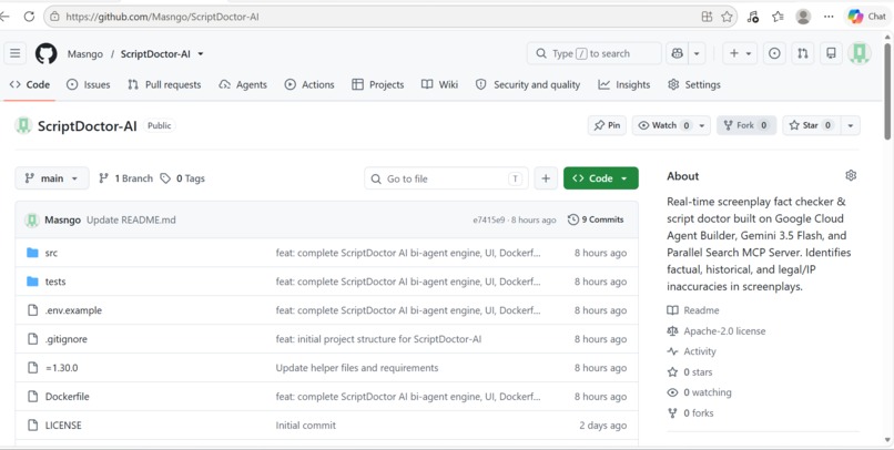 ScriptDoctor AI: Real-Time Screenplay Fact Check – screenshot 9