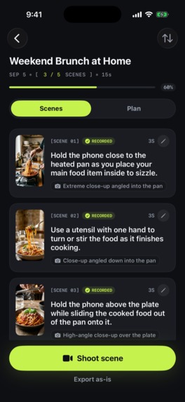 Dandori - AI Shot Planner – screenshot 2