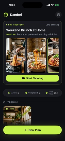 Dandori - AI Shot Planner – screenshot 3