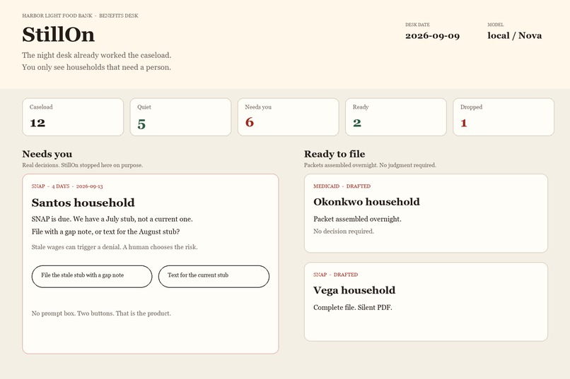 StillOn – screenshot 1