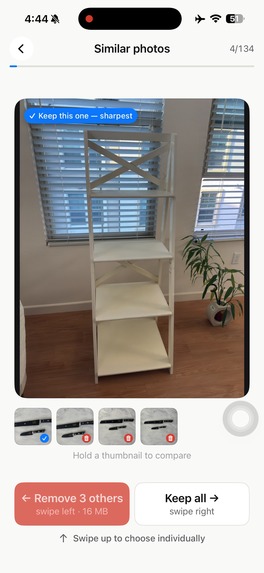 Fewer: Similar Photo Cleaner – screenshot 5