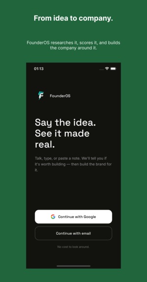 Founder Os – screenshot 1