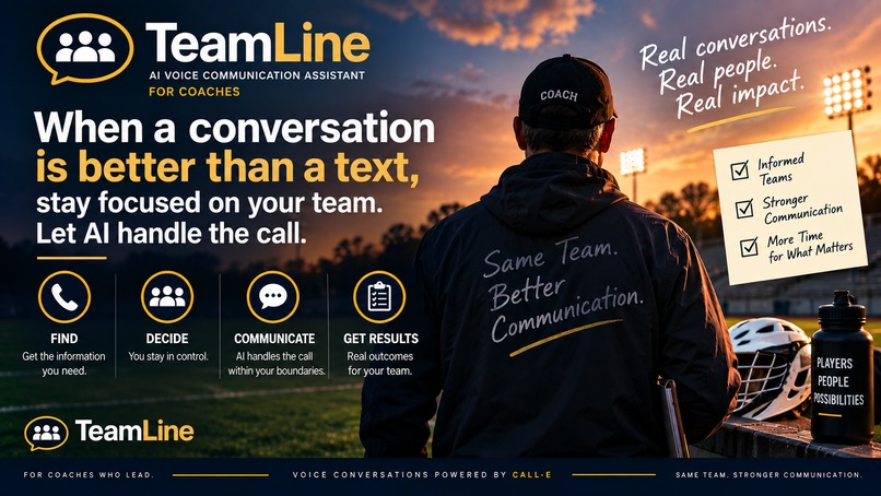 TeamLine — AI Voice Communication for Coaches – screenshot 2