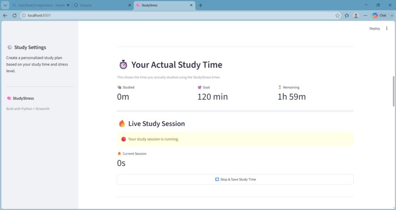 StudyStress – screenshot 9
