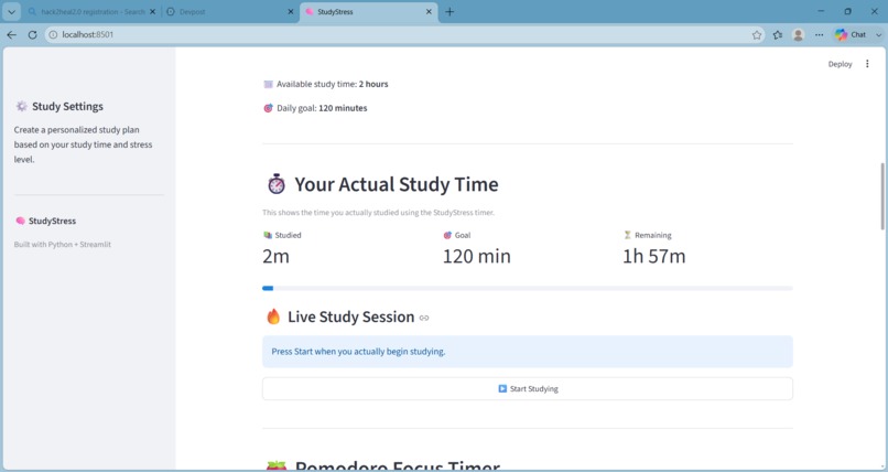 StudyStress – screenshot 10