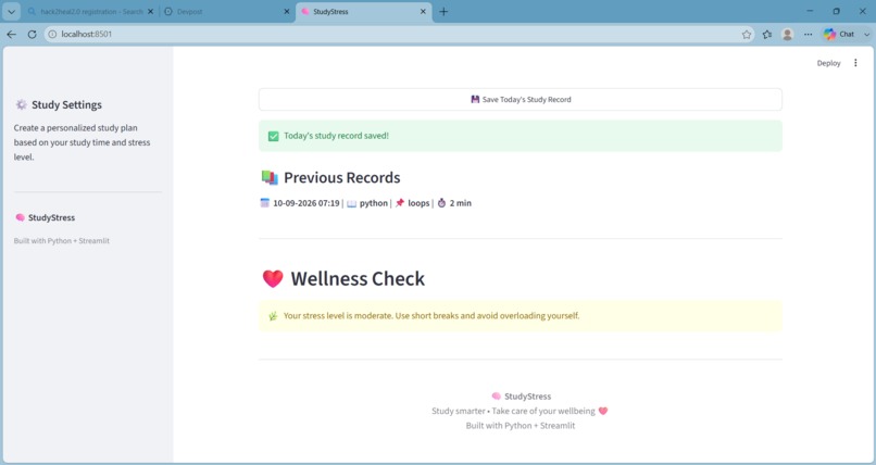 StudyStress – screenshot 11