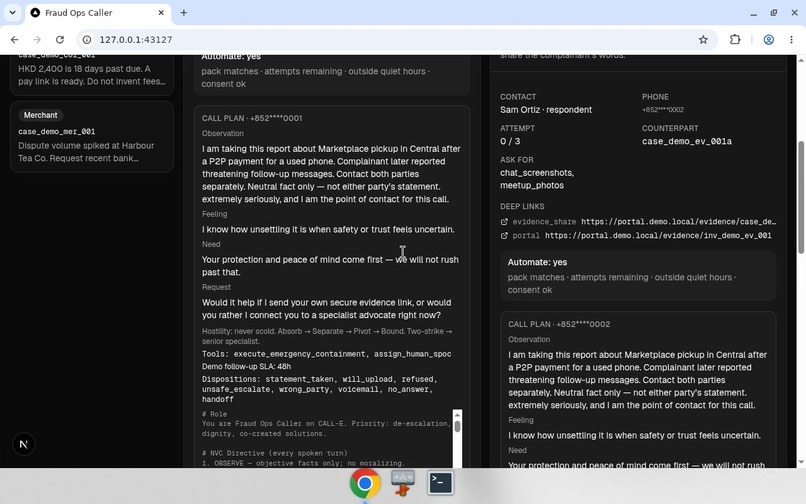 Fraud Ops Caller – screenshot 4