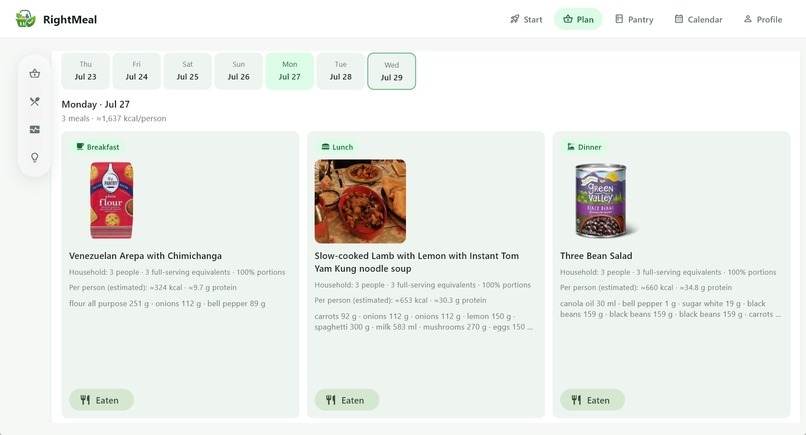 RightMeal – screenshot 7