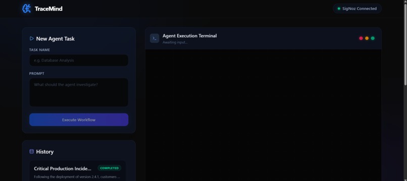 TraceMind – screenshot 1