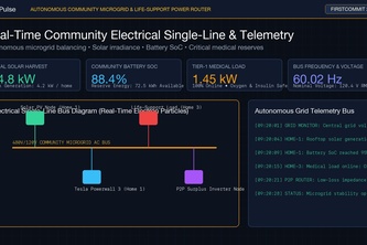 GridPulse — Community Microgrid Resilience Simulator