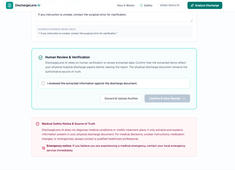 DischargeLens AI – screenshot 7