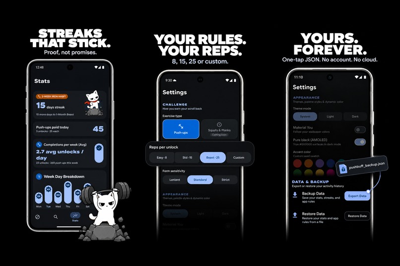 PushBuff – screenshot 2