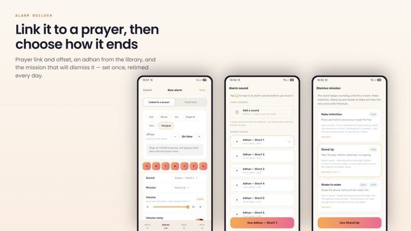 Fajr: Prayer Alarm & Adhan – screenshot 5