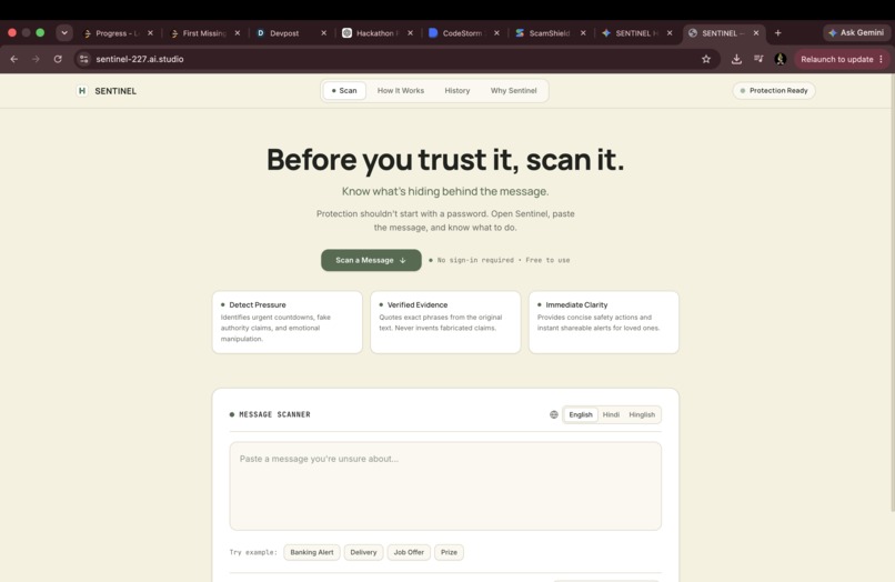 Sentinel-AI – screenshot 1